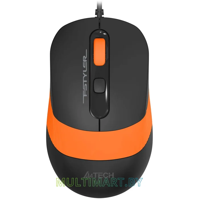 Мышь A4Tech Fstyler FM10S (оранжевый/черный)
